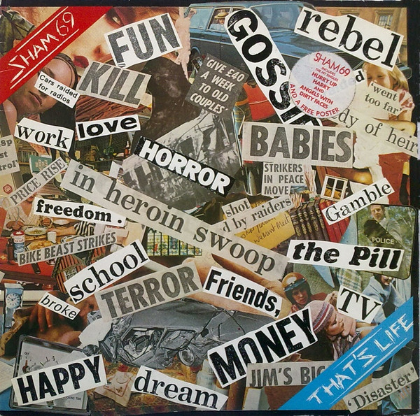 Sham 69 - That's Life - Original UK LP 1978 - Polydor Records