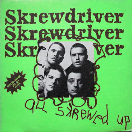 Skrewdriver - All Skrewed Up - First UK Pressing 1977 - Chiswick Records NS 23 - WANT